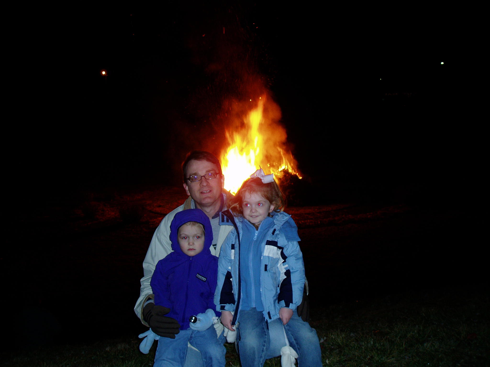 RCJ bonfire in Alton